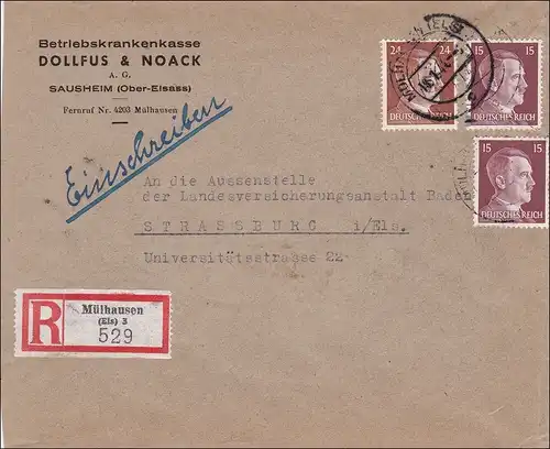 Alsace: Inscrivez-vous à Mühlhausen pour Strasbourg 1944