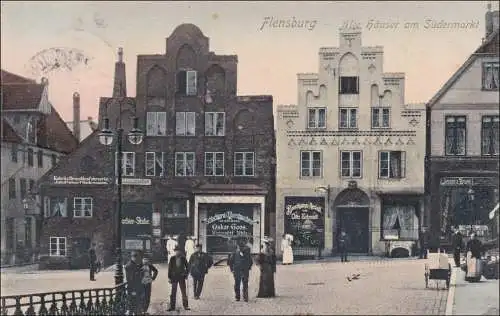 Ansichtskarte AK: Flensburg 1911