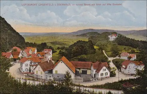 Ansichtskarte AK: Lindenfels im Odenwald 1924