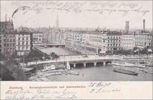 Ansichtskarte AK: Hamburg 1898
