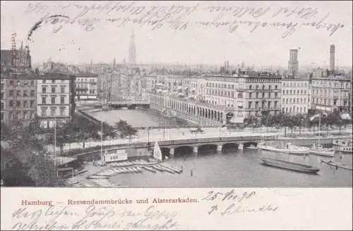 Ansichtskarte AK: Hamburg 1898