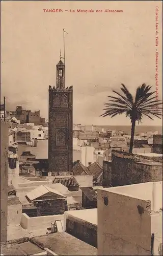 Maroc: carte de Tanger, 1909 après Essen