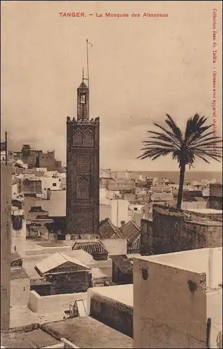 Marokko: Ansichtskarte aus Tanger, 1909 nach Essen