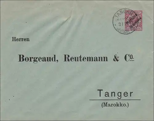 Marokko: Brief von Tanger 1901