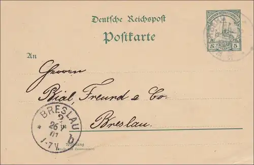 DSWA: Tout à fait de Waterberg 1901 à Wroclaw