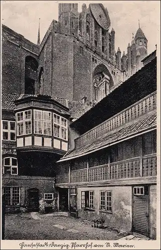 Gdansk: Carte postale de la paroisse en 1942