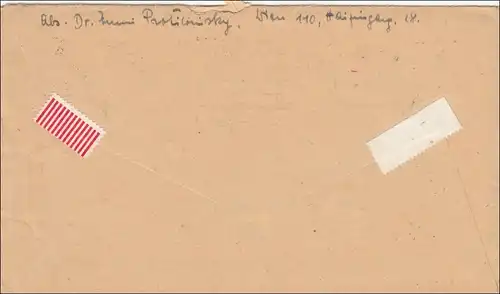 Feldpost II. Weltkrieg:  Brief aus Wien 1943 an FPNr. 02841 mit Briefinhalt