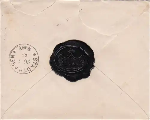 Affaires de sa Majesté la duchesse Mère de Meiningen/Schweinna 1875