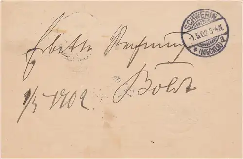 Affaires grand-ducales de Schwerin en 1902 à Veltaun