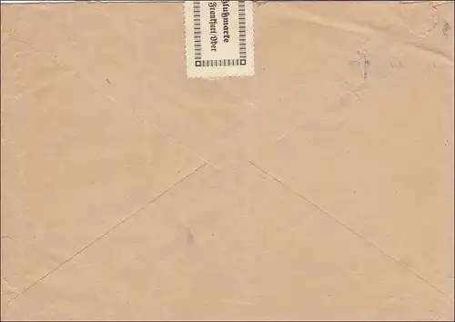 Administration du site militaire Berlin en 1938 après la prison de Francfort Oder-Briefamt