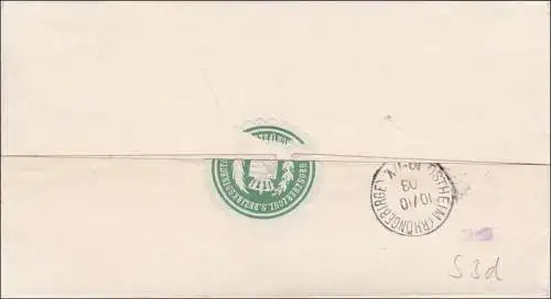 Dermbach/Feldabahn 1903 vers Ostheim