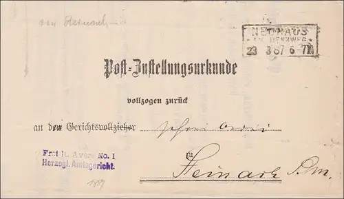 Post Post Cadeaux Neuhaus 1887 après Steinach