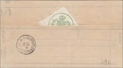 Kaltennordheim 1900 nach Hildbughausen