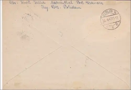 Inscription Berlin 1947. .