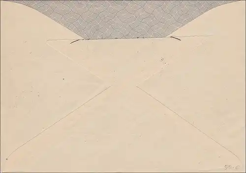 SBZ: Lettre recommandé de Plauen 1945, FDC