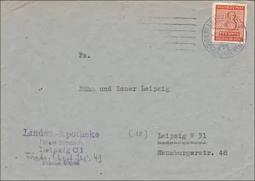 SBZ: Brief aus Leipzig 1945