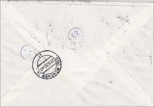 Lettre de Munich 1957, courrier d'urgence