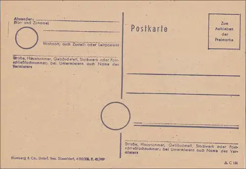 1. Sitzung des Bundestags in Bonn 1949 - Sonderstempel - FDC