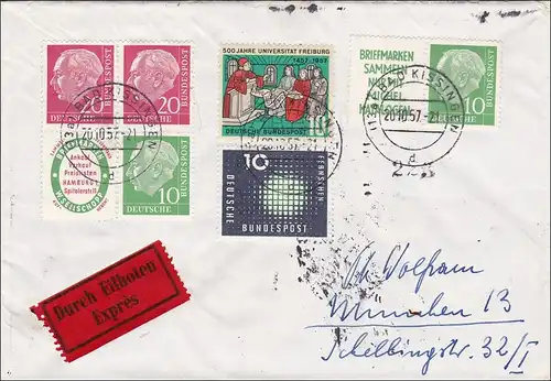 Des émissaires de Munich en 1957.