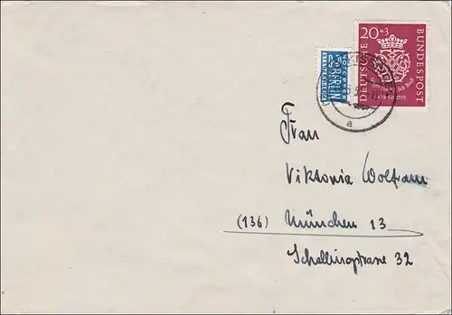 1951 Lettre de Bad Kissingen.
