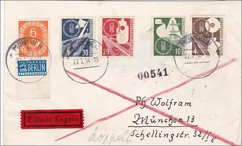 Lettre de Munich en 1954. Ça va ?