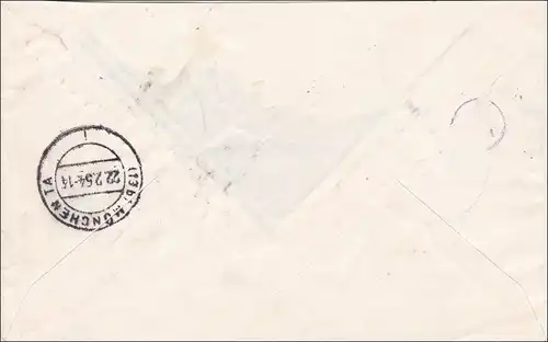 Lettre de Munich en 1954. Ça va ?