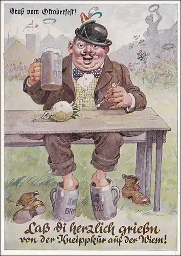 Munich - Exposition allemande des transports 1953 - Carte spéciale pour l'exposition -