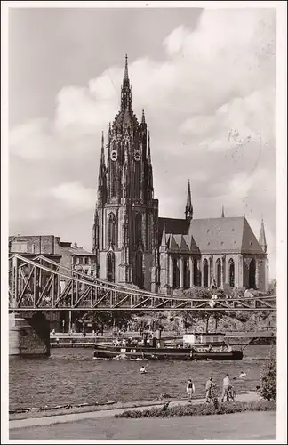 AK Frankfurt Main vers Dortmund, Special Timbres Exposition 1953