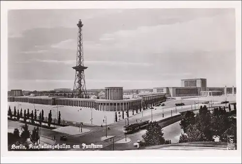 Ansichtskarte Ausstellungshallen Funkturm 1952 - Industrieausstellung