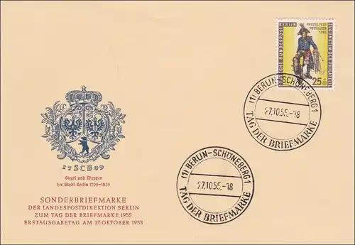 FDC Jour du timbre 1955.....