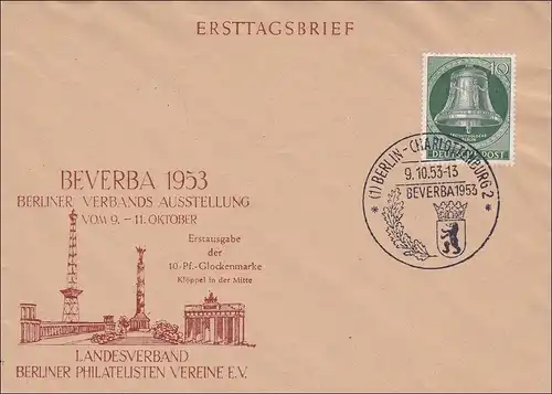 BeVerBa 1953 - Sonderstempel