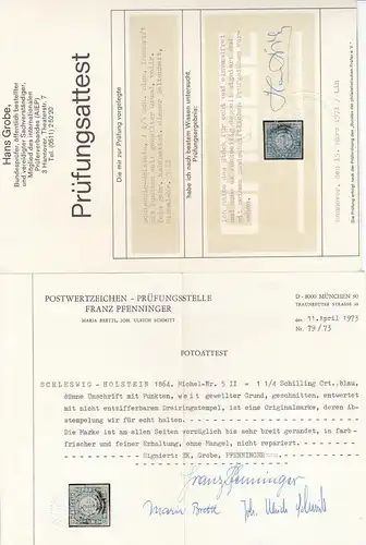 Schleswig-Holstein: numéro 5II, cacheté