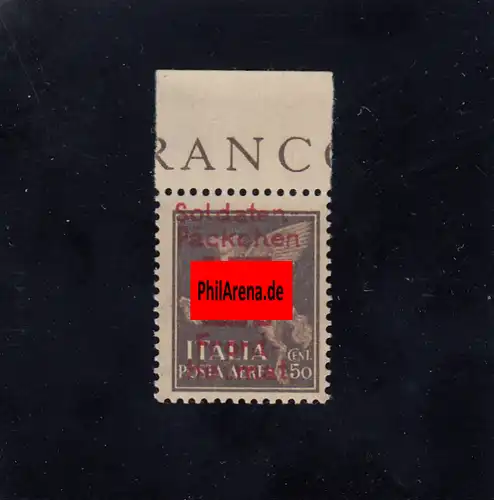 Feldpost: Saloniki Päckchenmarke, MiNr. VI, **