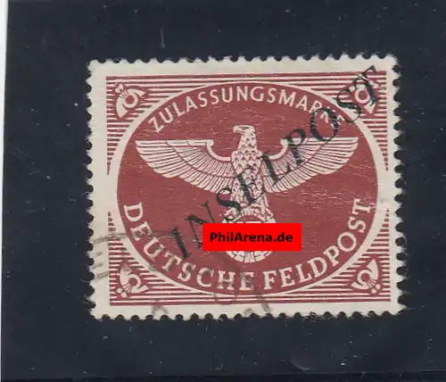 Poste de terrain Mi Nr. 10 AD INSELPOST