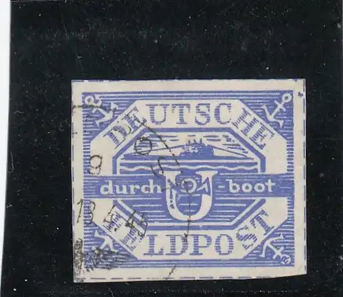 Feldpost MiNr. 13b, gestempelt