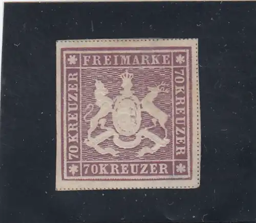 Württemberg: MiNr. 42b **