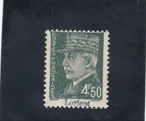 France: Lorient: Min. 13 *, Signé BPP Pickenpack