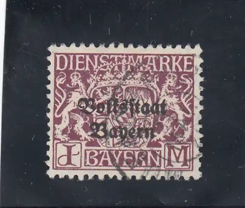 Bavière: D43y, tamponné et testé Infla