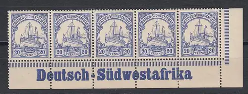 DSWA: MIN 14 inscription de marge, **