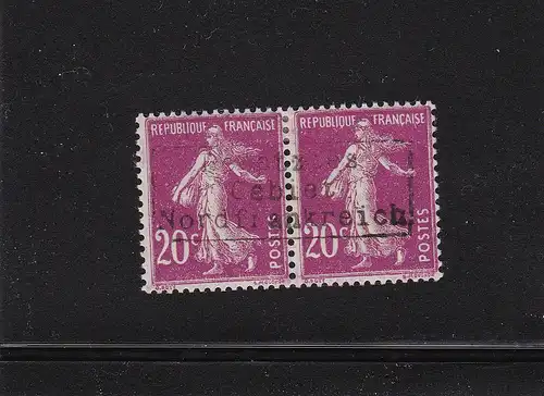 Dt. Instrumentation France: Dunkirchen: Minn. 9II en couple, BPP signé, *