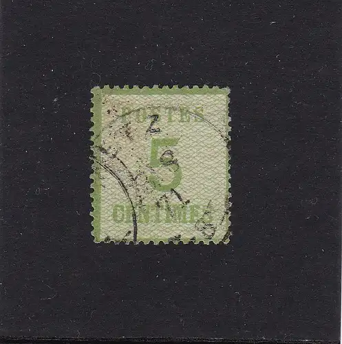 Elsaß-Lothringen: MiNr. 4 II aa=5 Ctm, BPP Befund