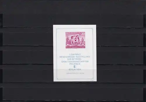 DDR: MiNr. Block 10 IV, postfrisch, BPP Signatur