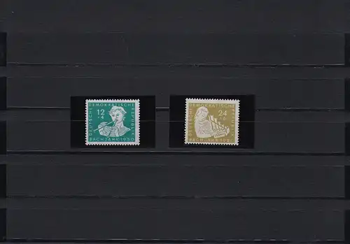 DDR: MiNr. 256I und 257I, **, postfrisch