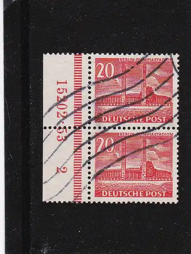 Berlin: MINr. 113, gestempelt, HAN Nummer