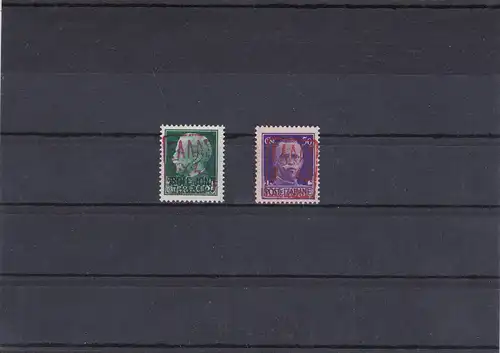 Zante: Besetzung II. WK: MiNr. 1-2 II, **, postfrisch