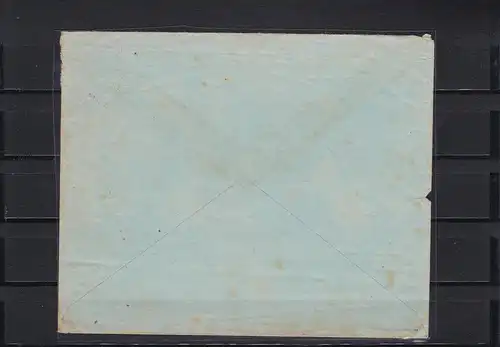 Feldpost MiNr. 10A auf Brief nach Flensburg 1945, FPNr. 08033A
