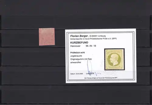 Hanovre: Min° 18, *, BPP résultats