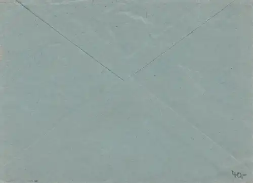 Lettre de Kolberg Ostssebad 1939: Ligne de construction de l'aéroport de Kolberg vers Karslruhe Junker