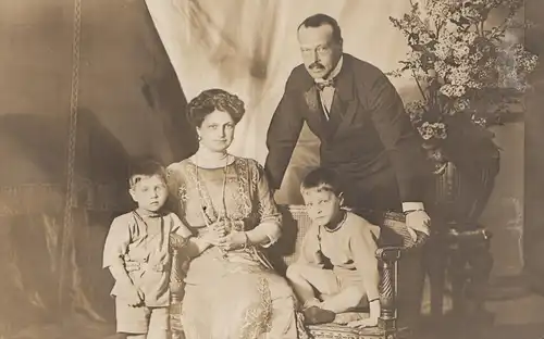 Carte de vol 1912 Darmstadt pour Munich: Gross-Ducin