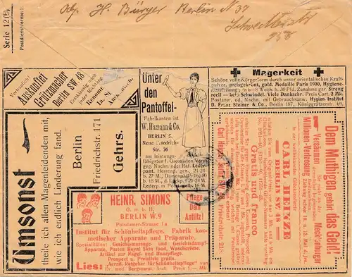 Œuvres cyclables Bismark/Bergerof de Berlin 1902 - tout ce qui est en cause